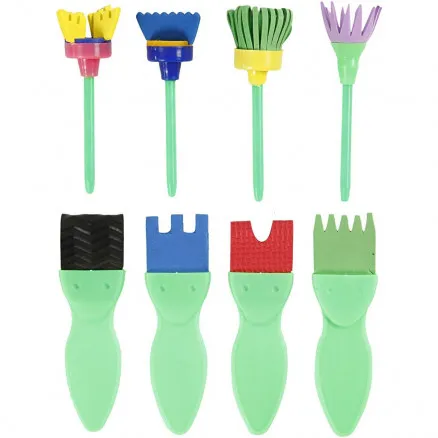 Mosgummi Penslar, L: 11-13 cm, B: 30-45 mm, 24 st./ 24 pk.