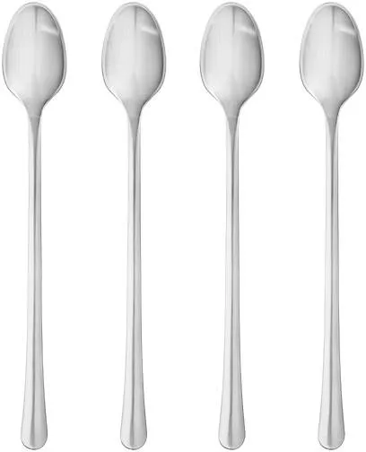 Georg Jensen Copenhagen caffe latte skedset, 4 st
